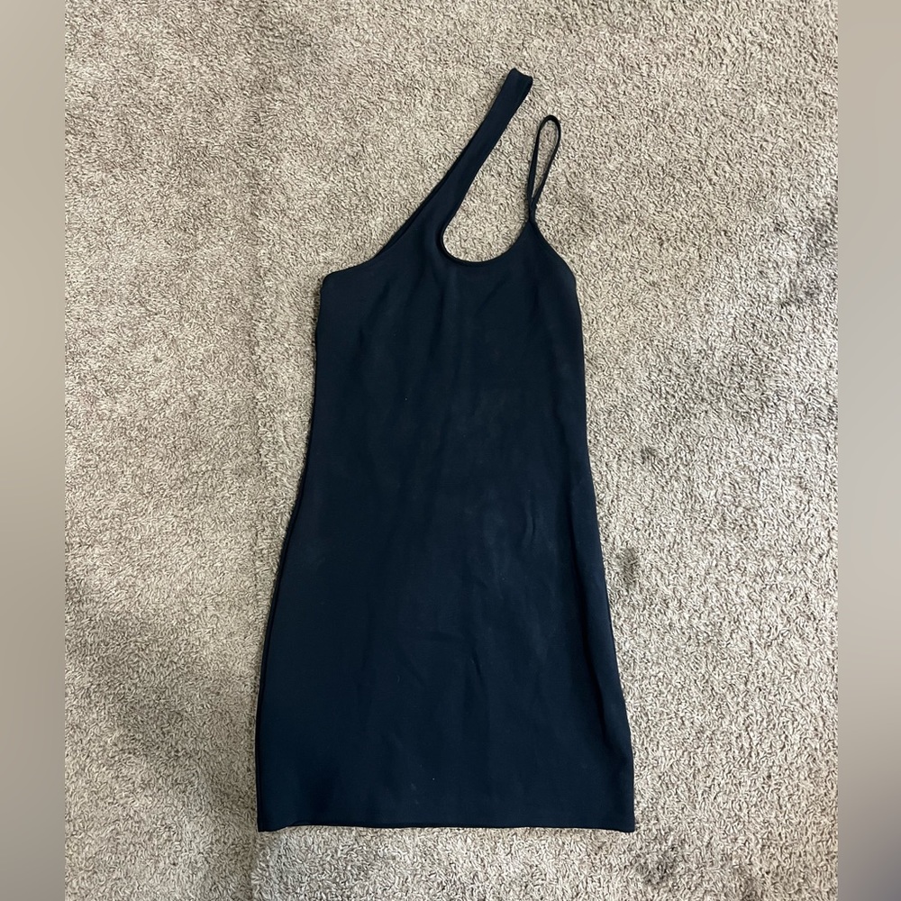 Abercrombie Fitted Black Dress